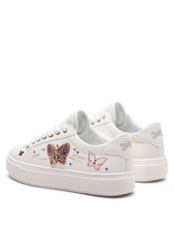 Aldo Sneakersy Gwiri 2.0 13721271 Biały. Kolor: biały. Materiał: skóra