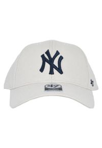 Czapka z daszkiem dla dorosłych 47 Brand New York Yankees MVP Cap. Kolor: beżowy. Materiał: wełna, akryl #2