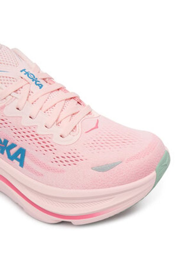 HOKA - Hoka Buty do biegania Bondi 9 1162012 Różowy. Kolor: różowy. Materiał: materiał