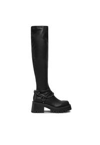 Steve Madden Muszkieterki Stompyard Boot SM19000046 SM19000046-001 Czarny. Kolor: czarny