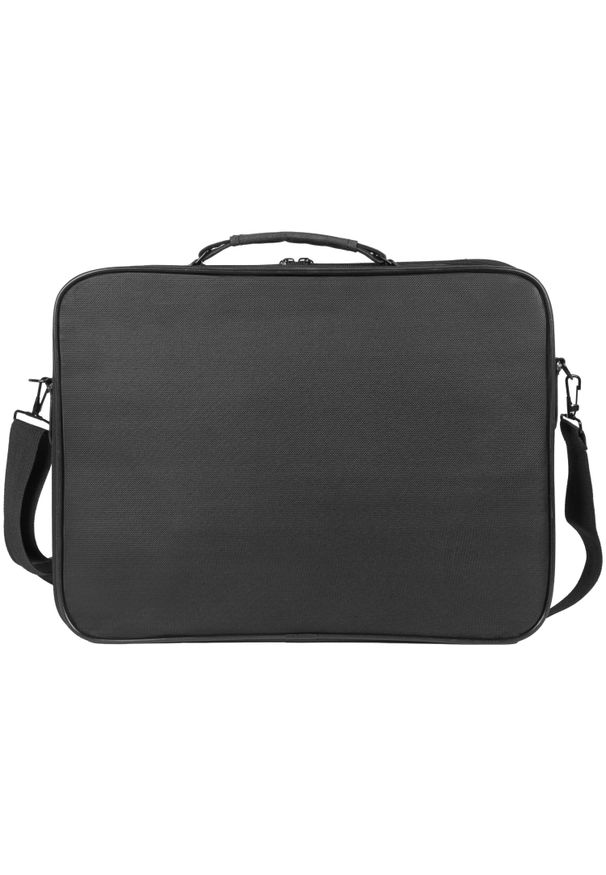 NATEC - Torba Natec Impala 2 15.6'' Onyx czarny. Kolor: czarny. Materiał: materiał. Wzór: paski. Styl: biznesowy, klasyczny, elegancki