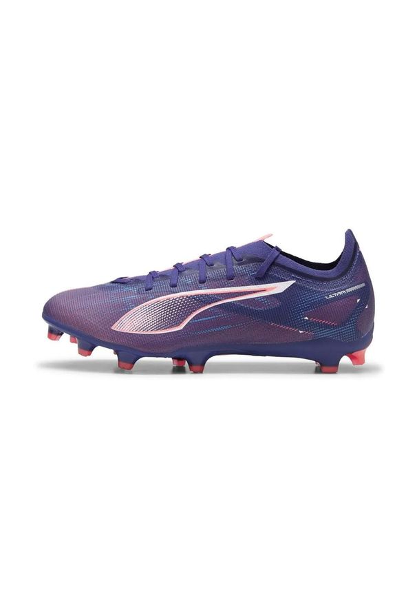Buty piłkarskie Puma Ultra Match FG/AG. Kolor: fioletowy, biały, wielokolorowy. Sport: piłka nożna