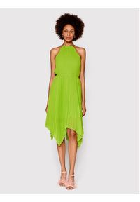 Rinascimento Sukienka koktajlowa CFC0109265003 Zielony Regular Fit. Kolor: zielony. Materiał: syntetyk. Styl: wizytowy