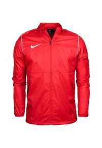 Kurtka przeciwdeszczowa chłopięca Nike RPL Park 20 RN JKT W Junior. Kolor: czerwony