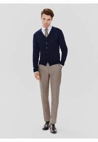 Pako Lorente - PAKO LORENTE – Męski kardigan w kolorze granatowym. Kolor: niebieski, czarny. Materiał: poliamid, wiskoza. Sezon: jesień #2