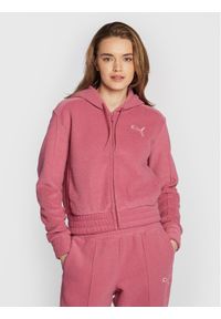 Puma Bluza Her Winterized 849838 Różowy Regular Fit. Kolor: różowy. Materiał: syntetyk