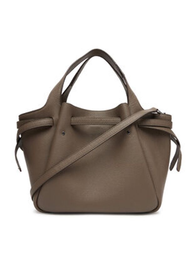 Tory Burch Torebka Romy Satchel 164866 Brązowy. Kolor: brązowy. Materiał: skórzane