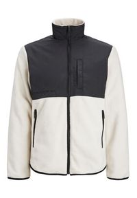 Jack & Jones Polar Marvin 12235864 Écru Regular Fit. Materiał: syntetyk #7