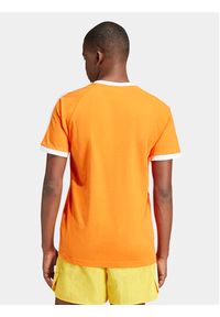 Adidas - adidas T-Shirt adicolor Classics 3-Stripes IM9382 Pomarańczowy Slim Fit. Kolor: pomarańczowy. Materiał: bawełna #5