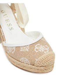 Guess Espadryle FLJCYR FAB04 Biały. Kolor: biały. Materiał: skóra #5