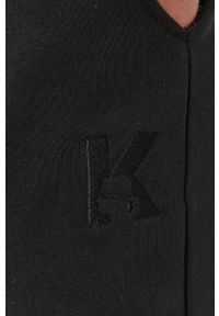 Karl Lagerfeld Spodnie 500900.705894 męskie kolor czarny gładkie. Kolor: czarny. Wzór: gładki #4