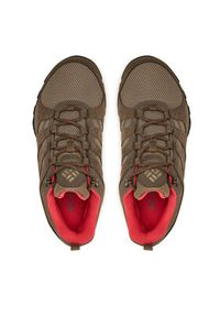 columbia - Columbia Trekkingi Redmond™ III Waterproof 1940621 Brązowy. Kolor: brązowy. Materiał: zamsz, skóra #4