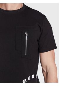 John Richmond T-Shirt UMP23089TS Czarny Regular Fit. Kolor: czarny. Materiał: bawełna #6