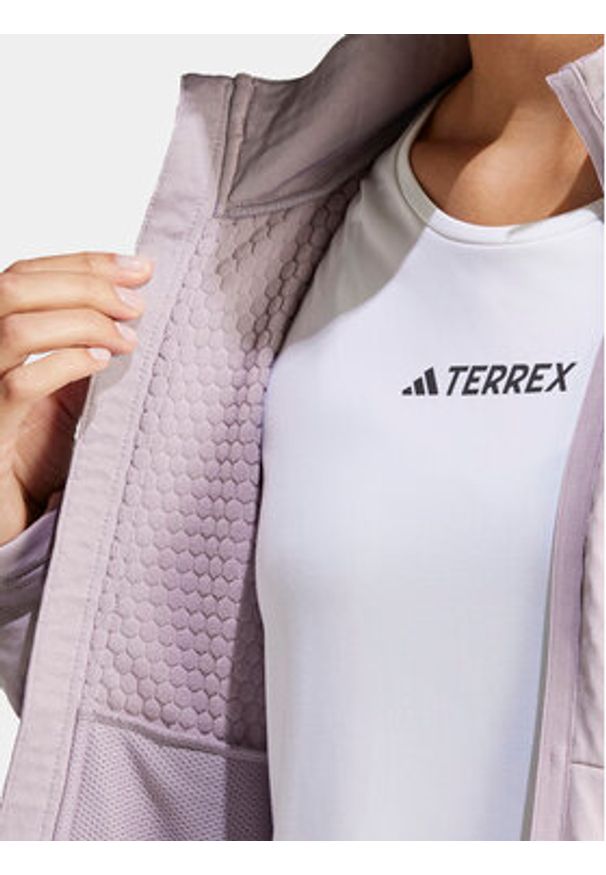 Adidas - adidas Polar Terrex Multi IQ3747 Fioletowy Slim Fit. Kolor: fioletowy. Materiał: syntetyk