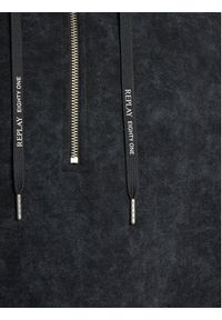 Replay Bluza M6829.000.23688M Czarny Regular Fit. Kolor: czarny. Materiał: bawełna #3
