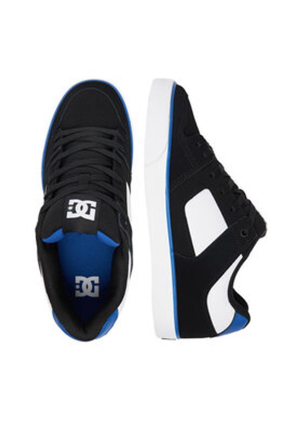 DC Shoes Sneakersy EO-PURE DC01782005 Czarny. Kolor: czarny. Materiał: zamsz, skóra