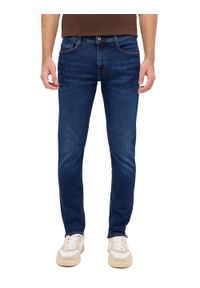 Męskie Spodnie Jeansowe Mustang Style Oregon Slim Denim Blue 1016315 5000 903 #1