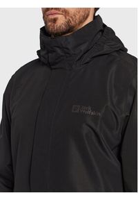 Jack Wolfskin Kurtka przejściowa Stormy Point 1111142 Czarny Regular Fit. Kolor: czarny. Materiał: syntetyk #6