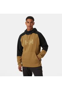 Bluza z kapturem Helly Hansen Daybreaker Logo. Typ kołnierza: kaptur. Kolor: brązowy
