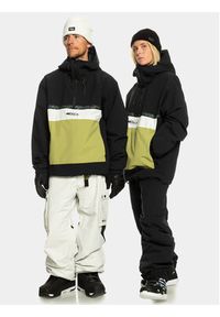 Quiksilver Kurtka anorak Steeze Jk Snjt EQYTJ03421 Czarny Regular Fit. Kolor: czarny. Materiał: syntetyk #12