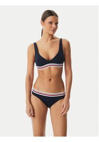 TOMMY HILFIGER - Tommy Hilfiger Dół od bikini UW0UW06355 Granatowy. Kolor: niebieski. Materiał: syntetyk #2