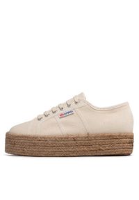 Superga Espadryle 2790 Rope S51186W Beżowy. Kolor: beżowy. Materiał: materiał #5