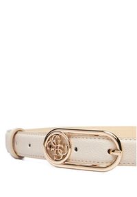 Guess Pasek Damski BW9279 P5425 Beżowy. Kolor: beżowy. Materiał: skóra #3