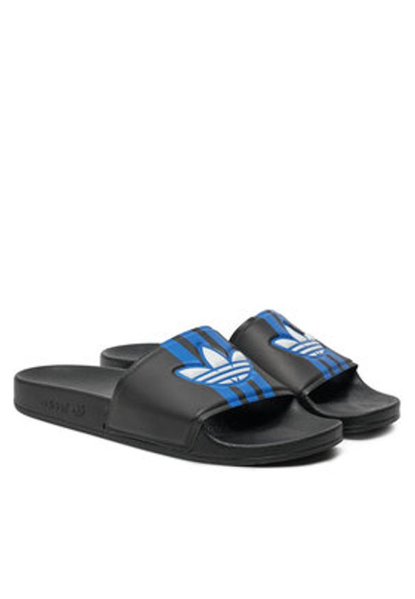 Adidas - adidas Klapki Adilette IG9265 Czarny. Kolor: czarny. Materiał: skóra
