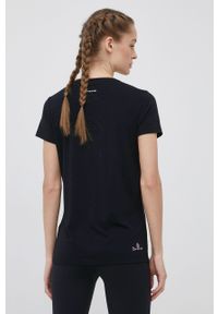 Viking t-shirt sportowy Lenta kolor czarny. Kolor: czarny. Materiał: poliester, skóra, materiał, włókno. Styl: sportowy #5