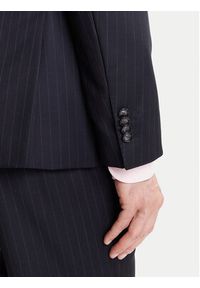 BOSS Garnitur H-Huge 50546121 Granatowy Slim Fit. Kolor: niebieski. Materiał: wełna #3