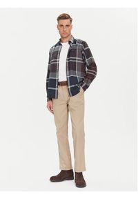 Barbour Koszula Dunoon MSH4980TN38 Granatowy Regular Fit. Kolor: niebieski. Materiał: bawełna #5