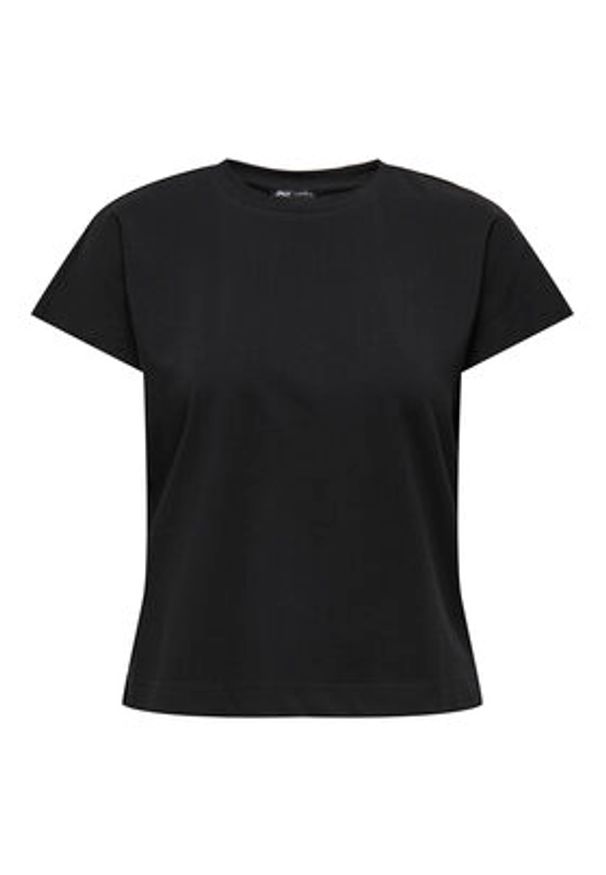 only - ONLY T-Shirt Erica 15308926 Czarny Oversize. Kolor: czarny. Materiał: bawełna