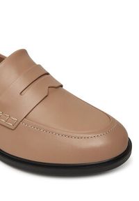ecco - ECCO Loafersy Dress Classic 15 20980301084 Beżowy. Kolor: beżowy. Materiał: skóra #4