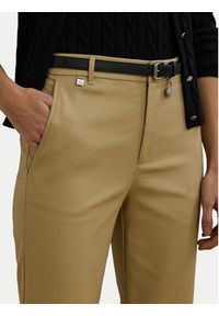 Lauren Ralph Lauren - LAUREN RALPH LAUREN Spodnie materiałowe 200811955006 Beżowy Skinny Fit. Kolor: beżowy. Materiał: bawełna #3