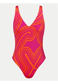 Triumph Strój kąpielowy Flex Smart Summer 10217808 Różowy. Kolor: różowy. Materiał: syntetyk