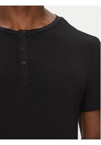 Calvin Klein Underwear T-Shirt Henley LV00NM2803 Czarny Regular Fit. Typ kołnierza: typu henley. Kolor: czarny #3