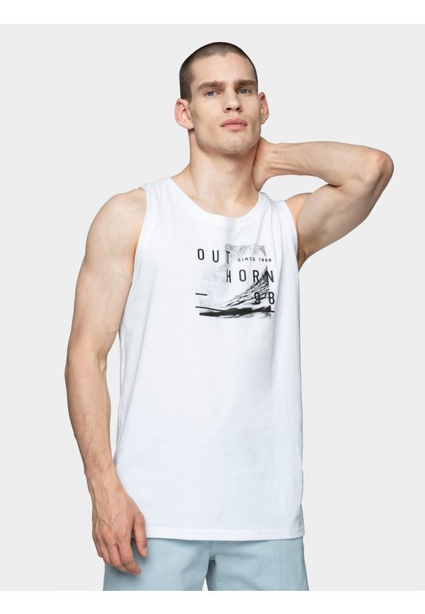 outhorn - Koszulka bez rękawów męska - Outhorn. Długość rękawa: bez rękawów