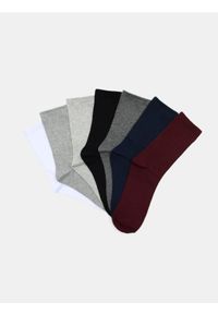 Sinsay - Skarpetki 7 pack - czarny. Kolor: czarny