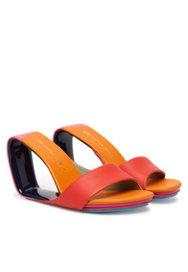 United Nude Klapki Mobius Hi 1000197616 Kolorowy. Materiał: skóra. Wzór: kolorowy