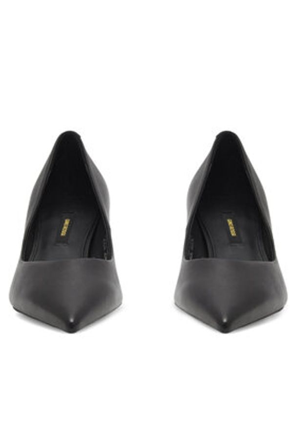 Gino Rossi - GINO ROSSI Czółenka ZOFIA-V1681-21-2 Czarny. Kolor: czarny. Materiał: skóra