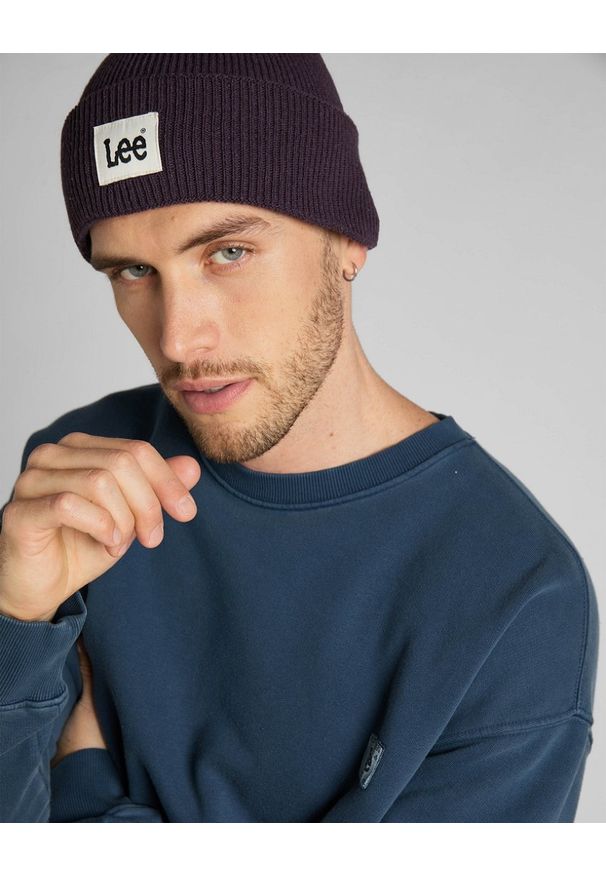 Lee - LEE BEANIE MĘSKA CZAPKA ZIMOWA VELVET LP514774. Sezon: zima