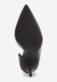 Renee - Czarne Klasyczne Szpilki Vices z Wkładką z Naturalnej Skóry Norelis. Okazja: na spotkanie biznesowe, na ślub cywilny, do pracy, na wesele, na imprezę. Zapięcie: bez zapięcia. Kolor: czarny. Materiał: skóra. Obcas: na szpilce. Styl: klasyczny. Wysokość obcasa: średni #4