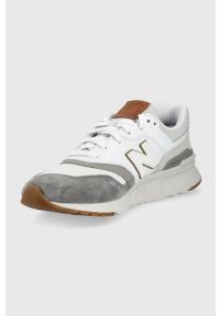 New Balance sneakersy CM997HPT kolor szary. Nosek buta: okrągły. Zapięcie: sznurówki. Kolor: szary. Materiał: guma