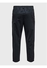 Only & Sons Spodnie materiałowe Dew 22023476 Granatowy Tapered Fit. Kolor: niebieski. Materiał: bawełna #7