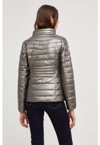 Answear Lab kurtka damska kolor srebrny przejściowa. Kolor: srebrny. Materiał: syntetyk. Styl: wakacyjny #5