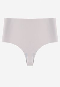 Renee - Jasnoszare Bezszwowe Majtki High Waist Kolunea. Stan: podwyższony. Kolor: szary #2