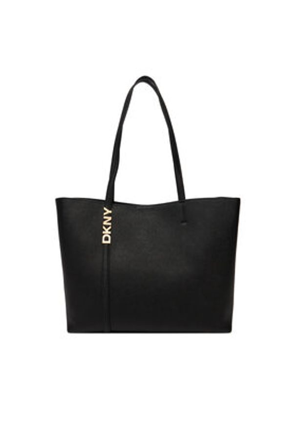 DKNY Torebka R52AKG54 Czarny. Kolor: czarny. Materiał: skórzane