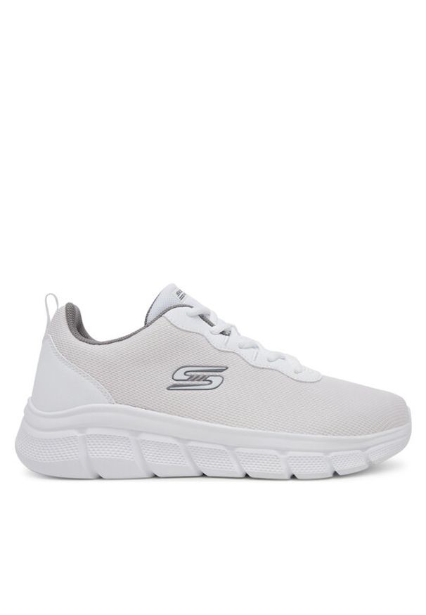skechers - Skechers Sneakersy Bobs B Flex-Icy Edge 118109/W Biały. Kolor: biały. Materiał: materiał