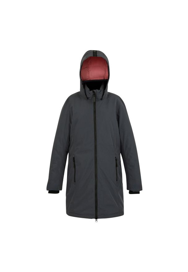 Regatta - Wodoodporna Kurtka Damska Ocieplana Marron. Kolor: szary. Sport: turystyka piesza