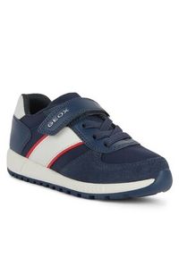 Geox Sneakersy J Alben Boy J459EA 0FU54 C0735 S Granatowy. Kolor: niebieski